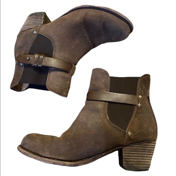Rag & Bone | Durham Chelsea Boot Brown Buckle Ankle Boots Booties | 5 - Picture 5 of 9